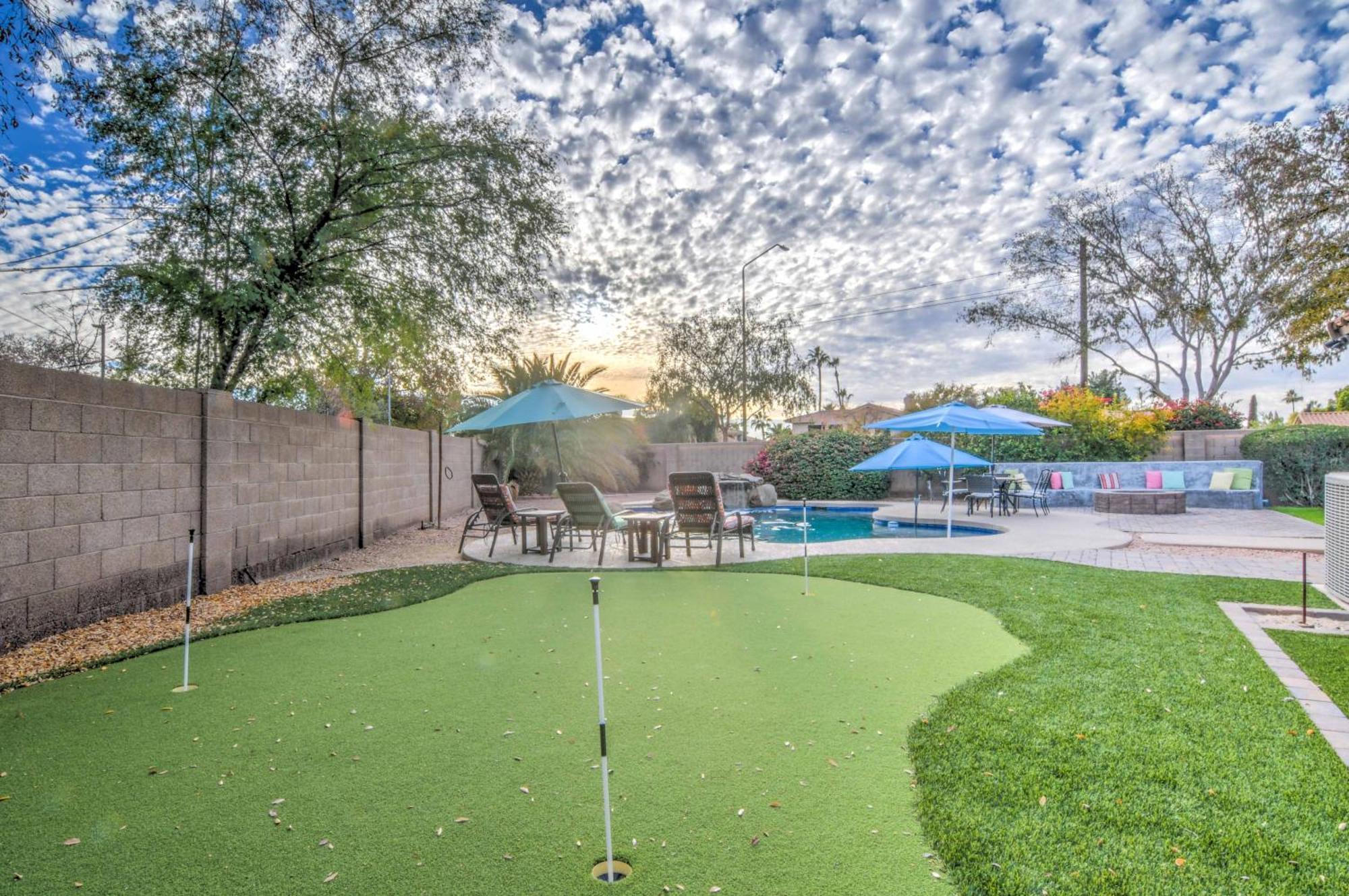 Вілла Route 66 Oasis In Downtown Gilbert With Heated Pool & Mini Golf Екстер'єр фото